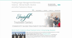 Desktop Screenshot of insighttreatmentcenters.net